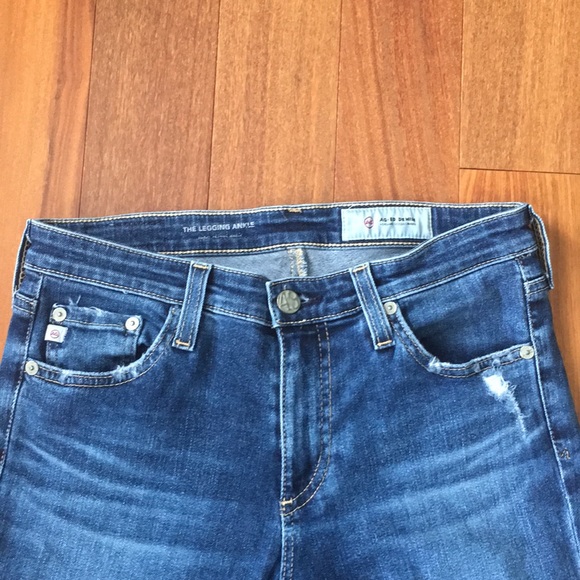 AG The Raw Hem Ankle Skinny Jean - Picture 9 of 9